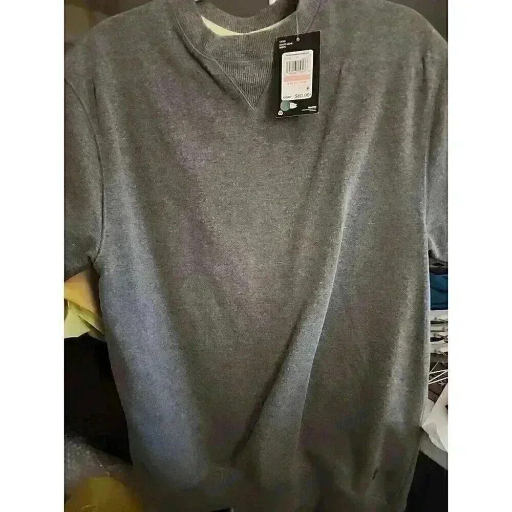 Under armour Terry Heavyweight Short Sleeve T-Shirt Mens Sz S NWT Excellent